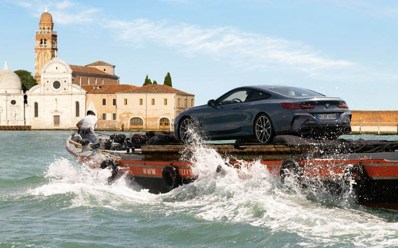 spot pubblicitario della nuova bmw serie 8 Coupé