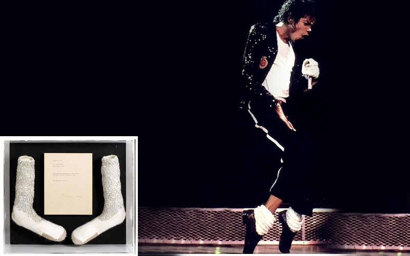 i calzini di Michael Jackson all'asta per due milioni